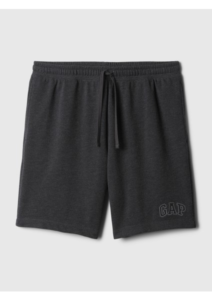 Erkek Koyu Gri 8'' Gap Logo Fransız Havlu Kumaş Şort fiyatları