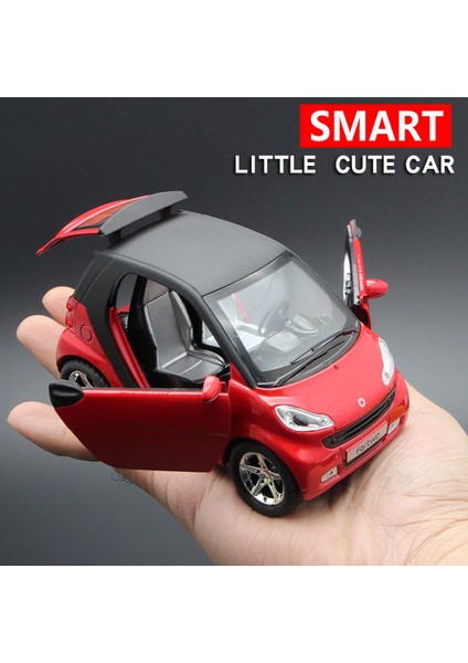 1:32 Mercedes Benz Smart Minyatürleri Alaşım Pres Döküm Model Araba Modeli Ses ve Işık Oyuncaklar Çocuklar Için Sevimli ve Kompakt Yılbaşı Hediyeleri (Yurt Dışından) fiyatları