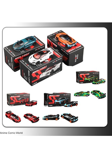 Yeni Masdı 1:64 765LT Alaşım Model Araba Koleksiyonu Süsler Statik Koleksiyon Dekore Edilmiş Tatil Oyuncaklar Hediyeler (Yurt Dışından) modelleri