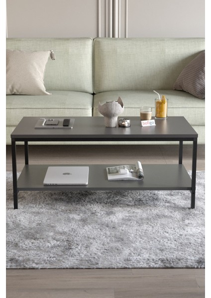 Orta Sehpa Yan Sehpa Dekoratif Sehpa Metal Sehpa Athena Antrasit fiyatları