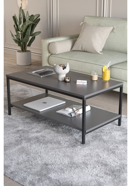 Orta Sehpa Yan Sehpa Dekoratif Sehpa Metal Sehpa Athena Antrasit fırsatları