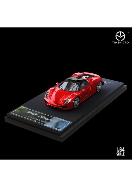 Timemicro 1:64 T1+918 Mavi/kırmızı/gümüş Boyama Alaşım Araba Modeli Koleksiyon ve Sergileme ve Hediye Için Römork Seti (Yurt Dışından)