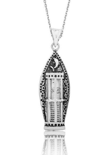 Balık Dualı Cevşen 925 Ayar Gümüş Kolye