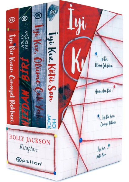 Holly Jackson 4 Kitap Set + Yapışkanlı Not Kağıdı fiyatları