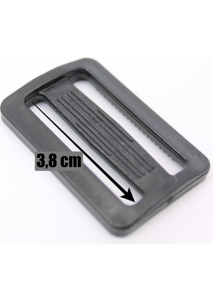 3,8 cm Ayar Toka Sürgit Plastik 10 Adet