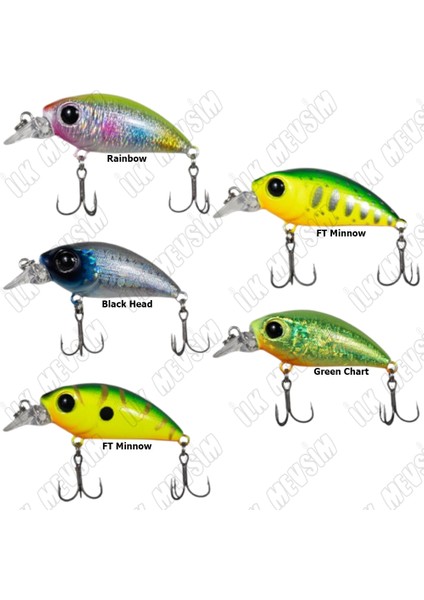 Small Minnow 4,5cm 5,2gr Maket Yem modelleri