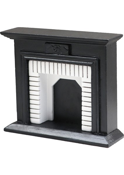 Minyatür Bebek Evi 1:12 Şömine Modeli (Yurt Dışından)