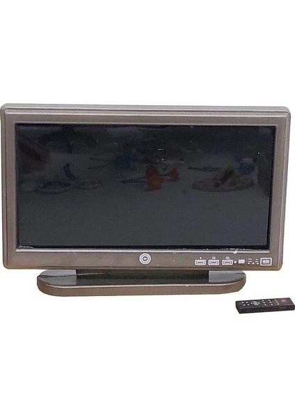 Mini Bebek Evi Bebek Evi Sahne Süsü 1:12 Tv Seti (Yurt Dışından)