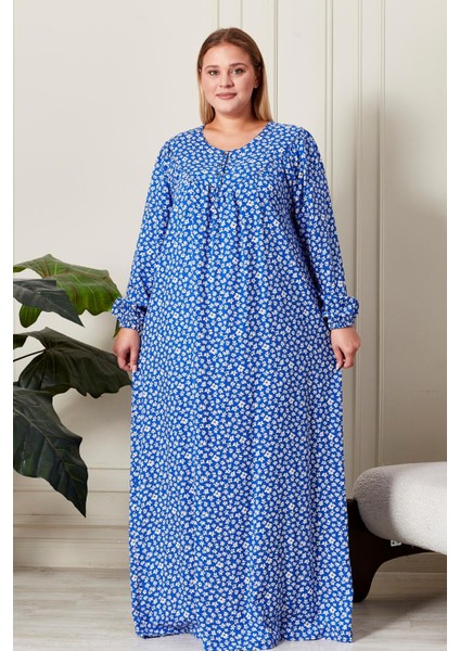 Kadın Büyük Beden Robalı Elbise