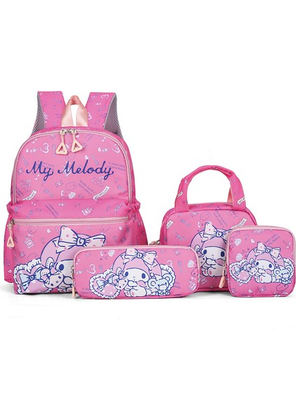 Çocuk Çizgi Film Sevimli Okul Çantası Dört Set (Yurt Dışından)