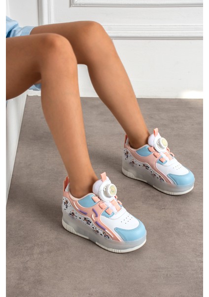 Patenli Işıklı Spor Ayakkabı Tekerekli Ayakkabı Paten Kaykay