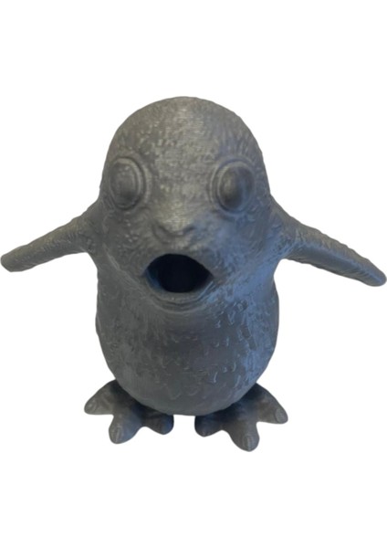 Dekoratif Porg Biblo - Star Wars The Last Jedi Figürü (3d Baskı)