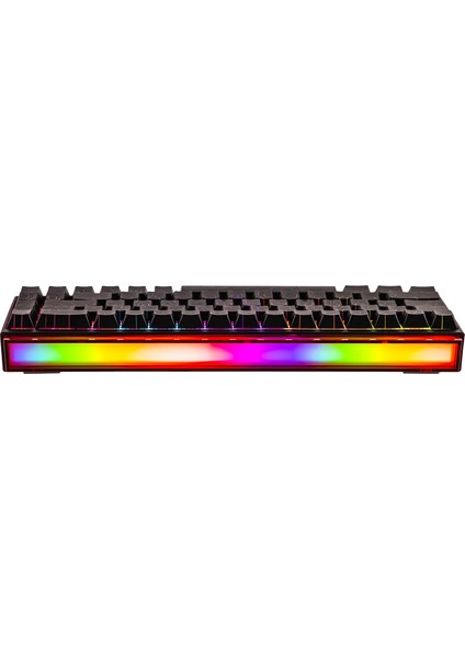 Nacodex Nk-68 Kontur Desenli Kablolu Ergonomik Mekanik Oyuncu Klavyesi-Ambiyans Aydınlatmalı indirimleri