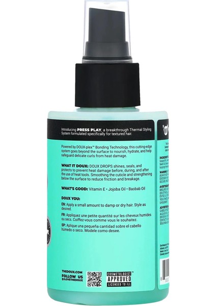 Doux Drops Parlatıcı ve Isı Koruyucu Saç Spreyi 118 ml fiyatları