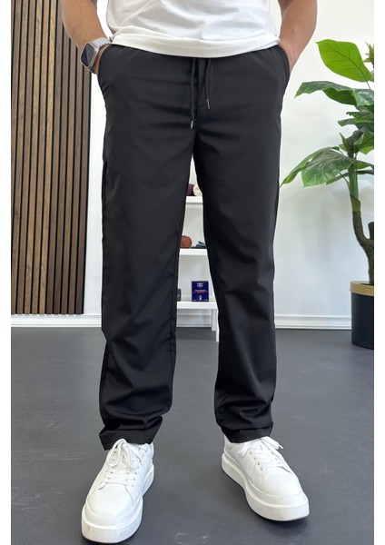 Erkek Beli Lastikli Jogger Pantolon Siyah EDW394 fiyatları