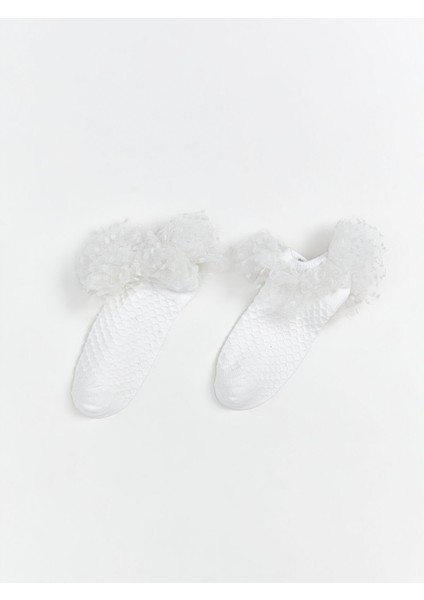 Yeni Sezon Basic Dantelli Kız Bebek Patik Çorap 2'li fiyatları