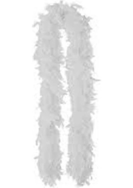 Beyaz Otriş Boa Tüy