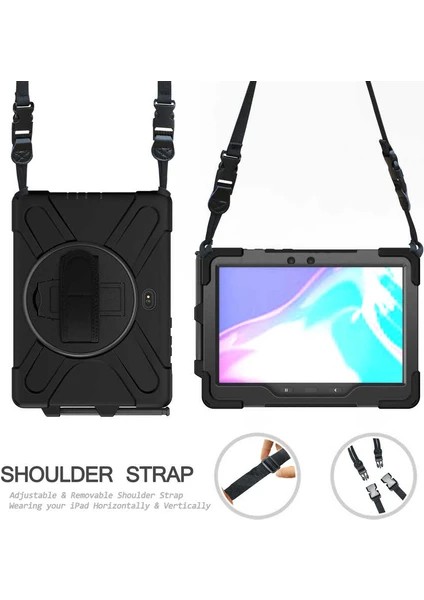 Samsung Galaxy Tab Active Pro 10.1 T540 T545 T547 / 4 Pro T630 T638 Defender Askılı Zırhlı Tank Kılıf fiyatları