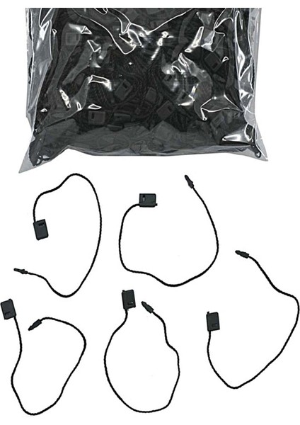 1000 Adet Siyah Plastik Kilitli Etiket Ipi indirimleri