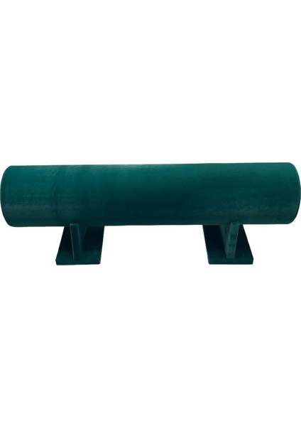 Büyük Boy Süet Kumaş Yeşil Renk 50 cm Ayaklı Taç Standı fırsatları