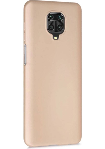 Xiaomi Redmi Note 9 Pro Premium Silikon Kılıf Gold