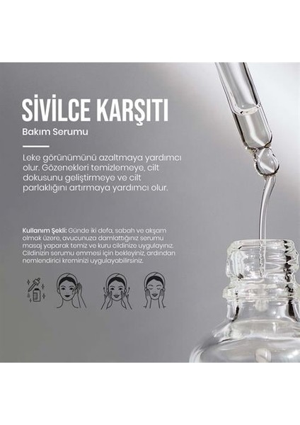 Sivilce karşıtı serum 30ml fırsatları