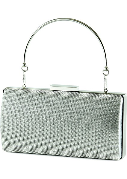 Lame Kristal Taşlı Metal Saplı Abiye El Çantası fiyatları