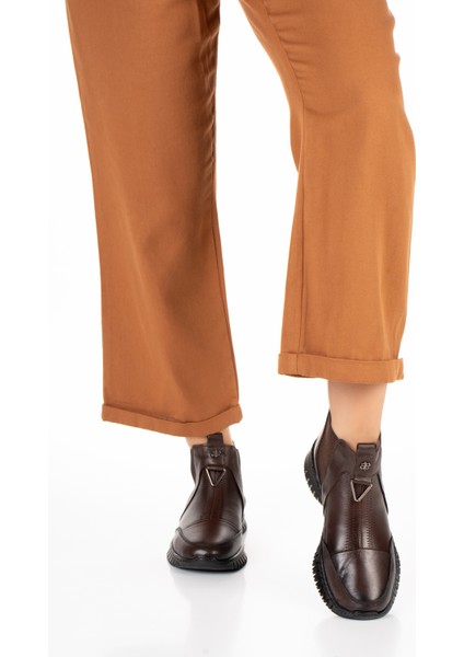 1453-1 Günlük Kadın - Tam Ortopedik - Hakiki Deri - Bot modelleri