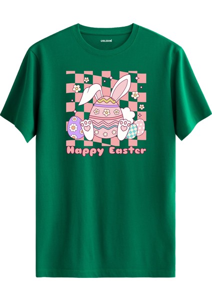 Paskalya Özel Tasarım Happy Easter Tişört