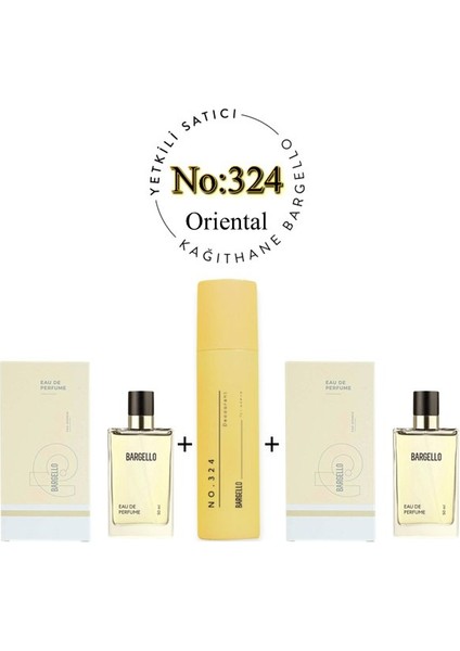 324 + 324 Kadın Parfüm Edp 50 ml + NO:324 Kadın Deodorant 150 ml - MNMS324DEO2