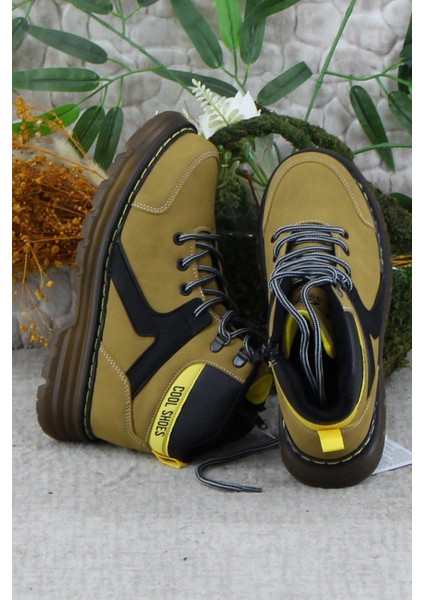 Cool Cane Rahat Sıcak Astar Kaymaz Taban Erkek Çocuk Bot indirimleri