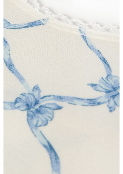 Kadın Askılı Yumuşak Dokulu Desenli Pijama Takımı fırsatları