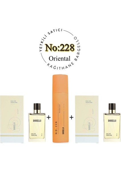 228 + 228 Kadın Parfüm Edp 50 ml + NO:228 Kadın Deodorant 150 ml - MNMS228DEO2