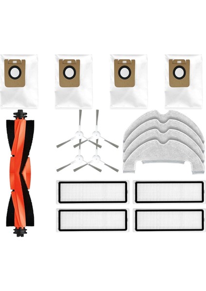 Dreame Bot D10 Plus, Z10 Pro, L10 Plus Robot Süpürge Yedek Parça Aksesuarları Hepa Filtre Paspas Toz Torbası (Yurt Dışından) modelleri