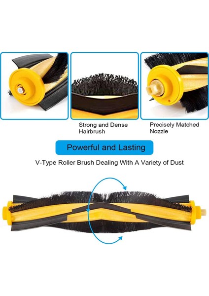 Ecovacs Deebot Ozmo 920, 950, T5, T8, T8 Aıvı, T8 Pure, T9, T9 Robot Süpürge Yedek Parçaları Için Yedek Aksesuarlar (Yurt Dışından) fiyatları