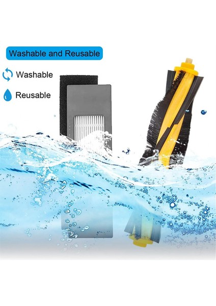 Ecovacs Deebot Ozmo 920, 950, T5, T8, T8 Aıvı, T8 Pure, T9, T9 Robot Süpürge Yedek Parçaları Için Yedek Aksesuarlar (Yurt Dışından) fırsatları