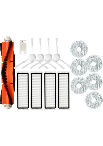 Xiaomi Mijia Omni B101CN, X10 Plus / Dreame S10 Pro, L10S Ultra Ana Yan Fırça Hepa Filtre Paspas Bezi Yedek Parçaları (Yurt Dışından)