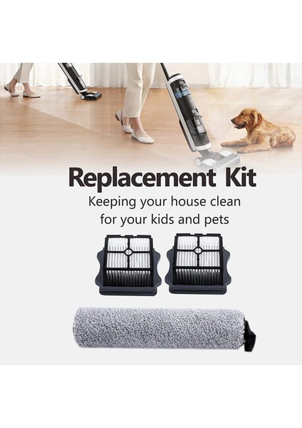 Tineco Ifloor 3/ıfloor One S3 Kablosuz Islak Kuru Elektrikli Süpürge Parçası Için Uygun Yedek Hepa Filtre ve Fırça Silindiri (Yurt Dışından) modelleri