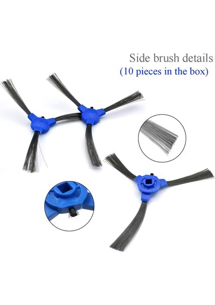 Eufy Robovac 11S 15T 30 30C 15C 12 25C 35C11S Plus Aksesuar Seti Filtre Ön Filtre Silindiri Yan Fırça Fırça Kapağı (Yurt Dışından) fırsatları