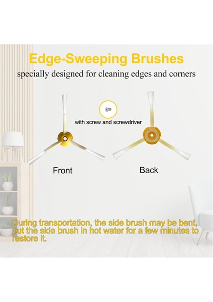 Irobot Roomba 600 ve 700 Serisi 614, 630, 635, 640, 645, 650, 660, 675, 680, 690, 695, 760, 770, 780 Vakumlu Silindir Yan Fırça (Yurt Dışından) fiyatları