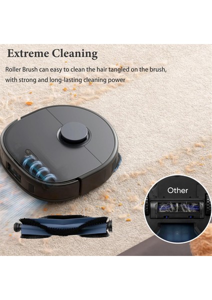 Eufy X10 Pro Omni Robot Süpürge Ana Yan Fırça Paspas Bezi Hepa Filtre Toz Torbası Aksesuarları (Yurt Dışından) indirimleri