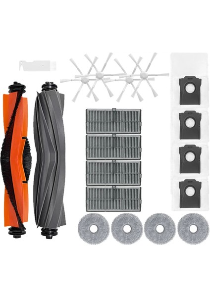 Dreame X30 Pro Plus / X30 Pro Ultra Robot Süpürge Yedek Parça Aksesuarları Için Filtreli Paspas Toz Torbası (Yurt Dışından)