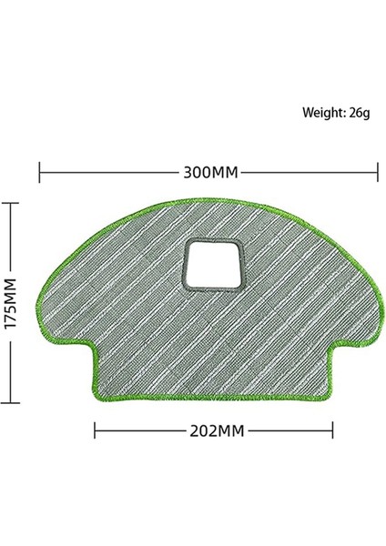 Irobot Roomba COMBO113 Süpürme Makinesi Bez Aksesuarları 8 Parça Ekipman ve Paspas Pedi Bezi Için Uygundur (Yurt Dışından) fırsatları