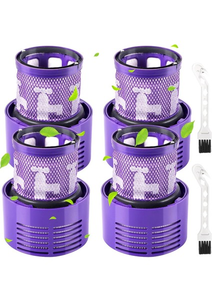 Yıkanabilir Yedek Hepa Filtreleri, Dyson V10, SV12, Dy 969082-01 Elektrikli Süpürge Filtre Seti (Yurt Dışından)