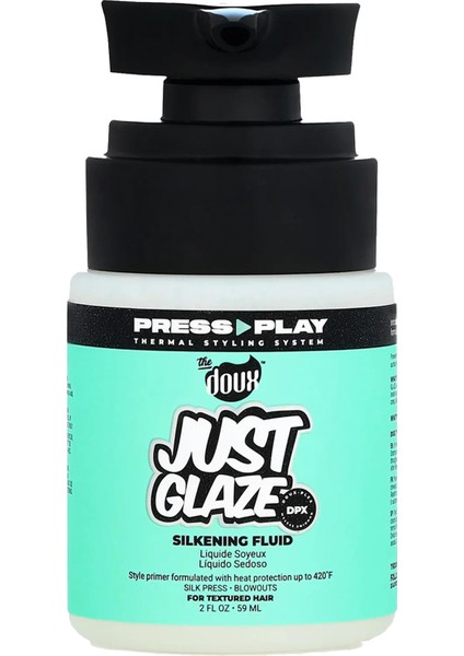 Just Glaze Ipeksi Isı Koruyucu Durulanmayan Saç Bakım Losyonu 59 ml