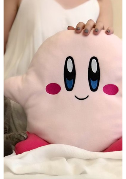 Kirby Peluş Yastık Çocuk Genç Odası Peluş Yastık modelleri
