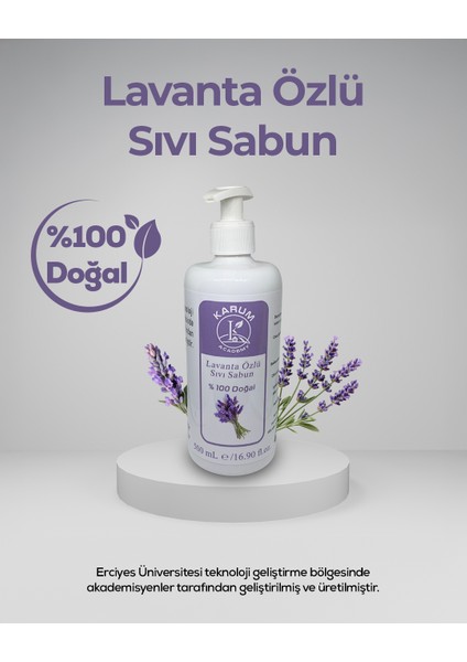 Doğal Lavanta Yağlı Sıvı Sabun – Cilt Dostu Temizlik fiyatları