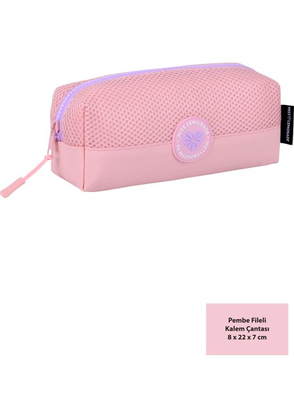 Meshy Pink Kalem Çantası fiyatları