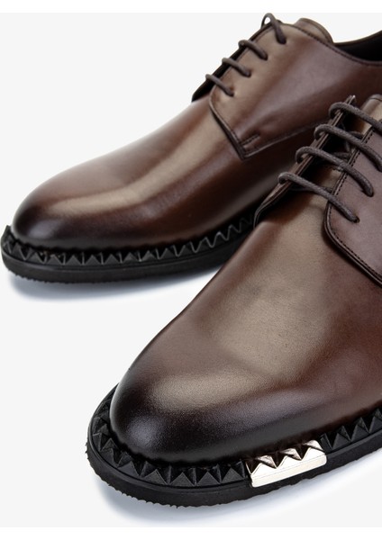 Erkek Hakiki Deri Taba Klasik Ayakkabı 183 VAL-43202 Erk Ayk Y25 Taba modelleri
