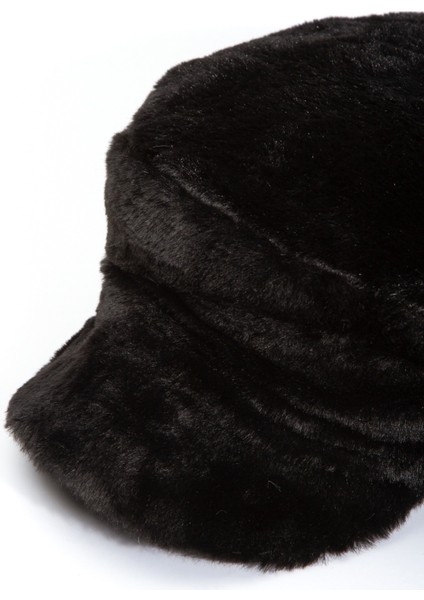 Denizci Tipi Siyah Peluş Teddy Kasket Şapka fırsatları